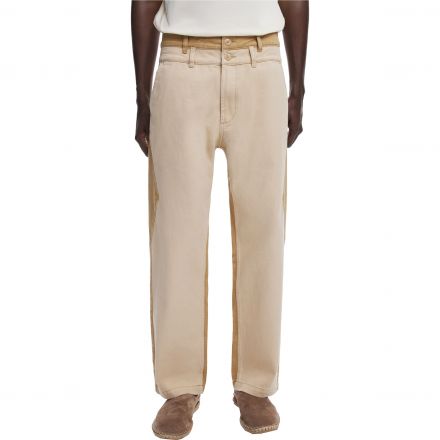 Nadrág Desigual. Dupla derekú bézs farmernadrág 25WMPW02 Nadrág Desigual. Dupla derekú bézs farmernadrág 25WMPW02