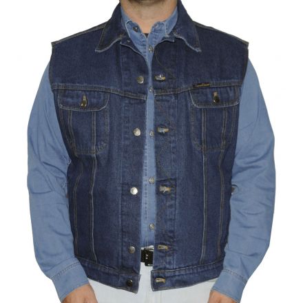 Dzseki Thomas Jeans 0250 Klasszikus farmer mellény Dzseki Thomas Jeans 0250 Klasszikus farmer mellény