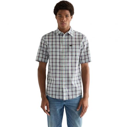 Ing Wrangler® SS 1 PKT Shirt Forget Me Not 112378049 Ing Wrangler® SS 1 PKT Shirt Forget Me Not 112378049